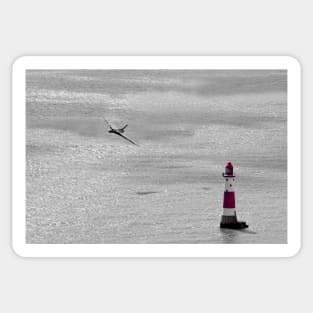 Vulcan Beachy Head Lighthouse Sticker